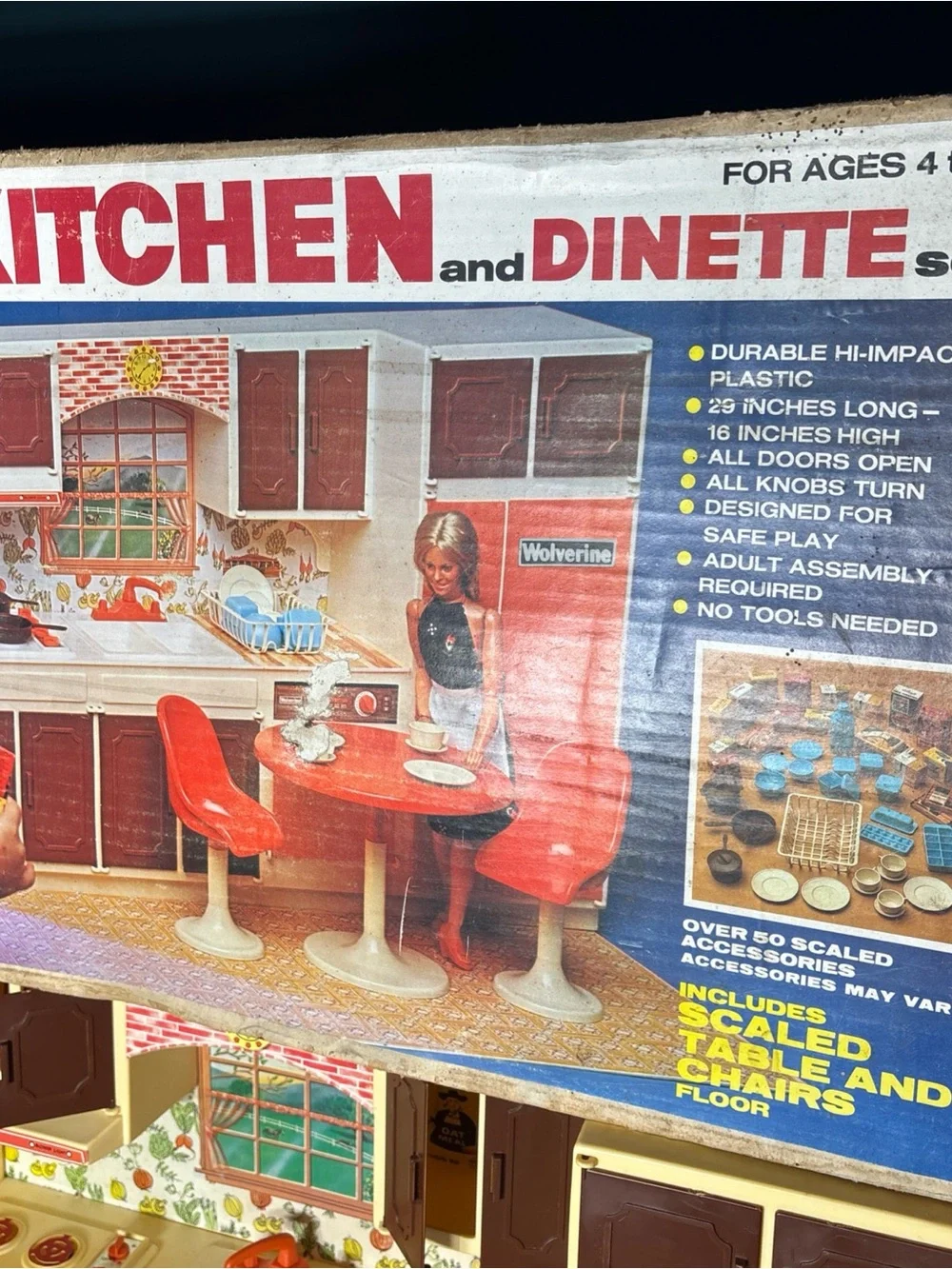 Wolverine Vintage Sunny Suzy Modern Kitchen Number 580 W/ BOX